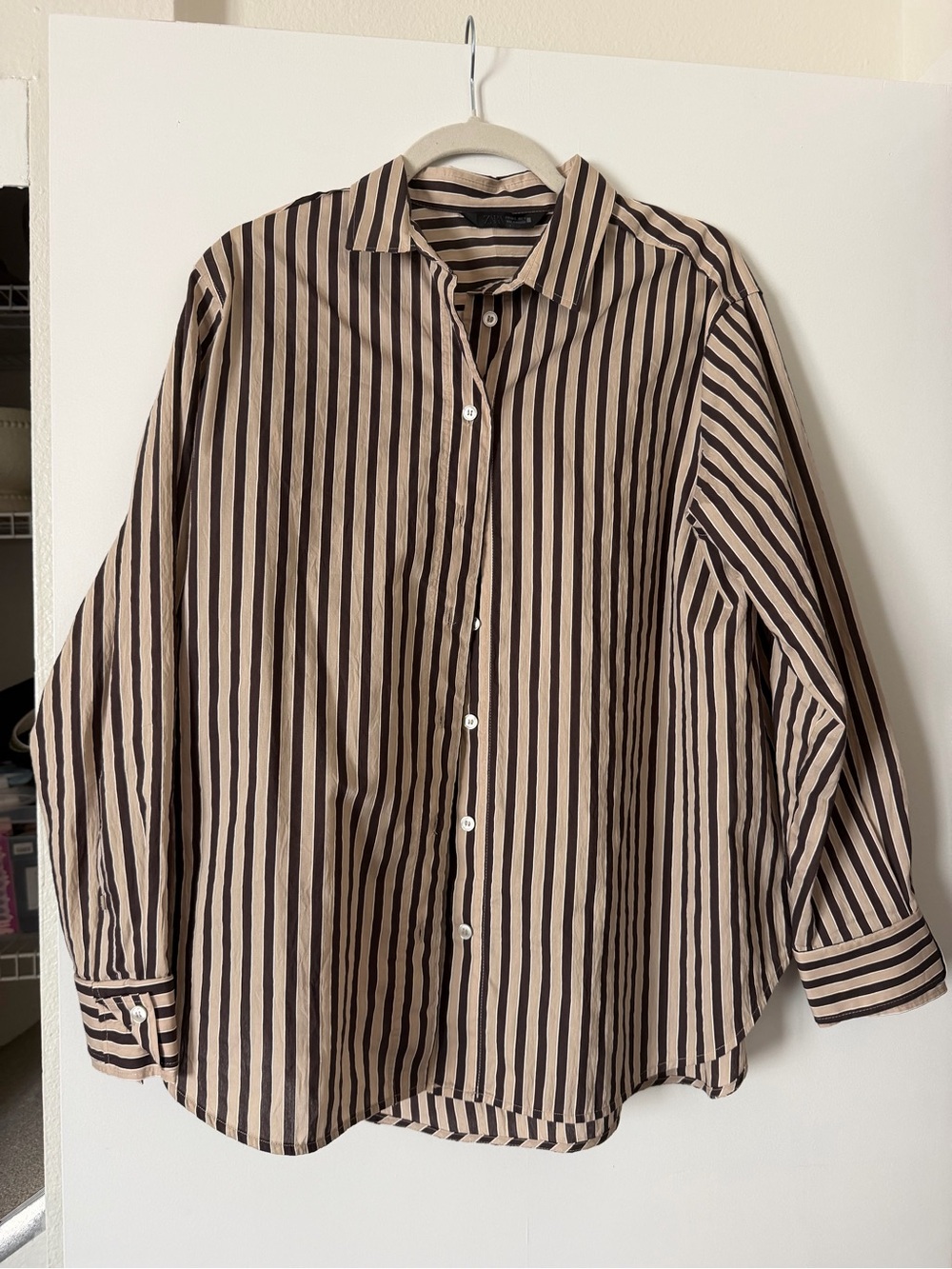Zara Striped Button Down
